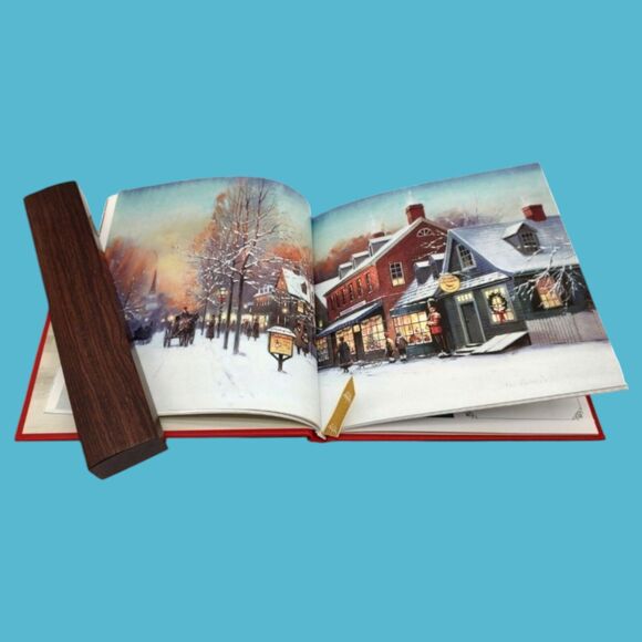 Two 2001 Hallmark Gift Books At The Heart of Christmas - The Art of Paul Landry - Picture 5 of 10